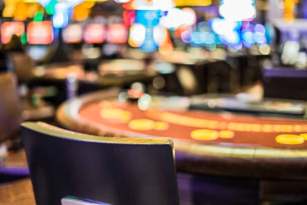 Roulette wheel and betting layout Roulette wheel on a Dream Gaming table